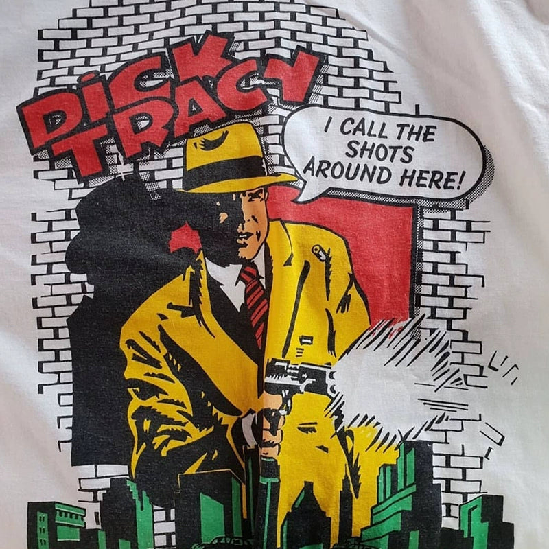 Dick Tracy Vintage Retro Detective Graphic T-Shirt