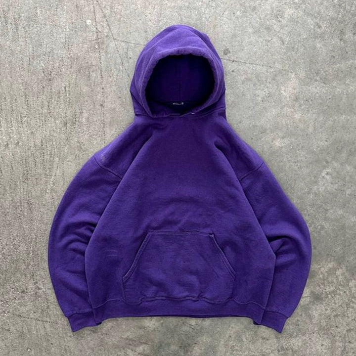 Colourful Solid Hooded Sweatshirts