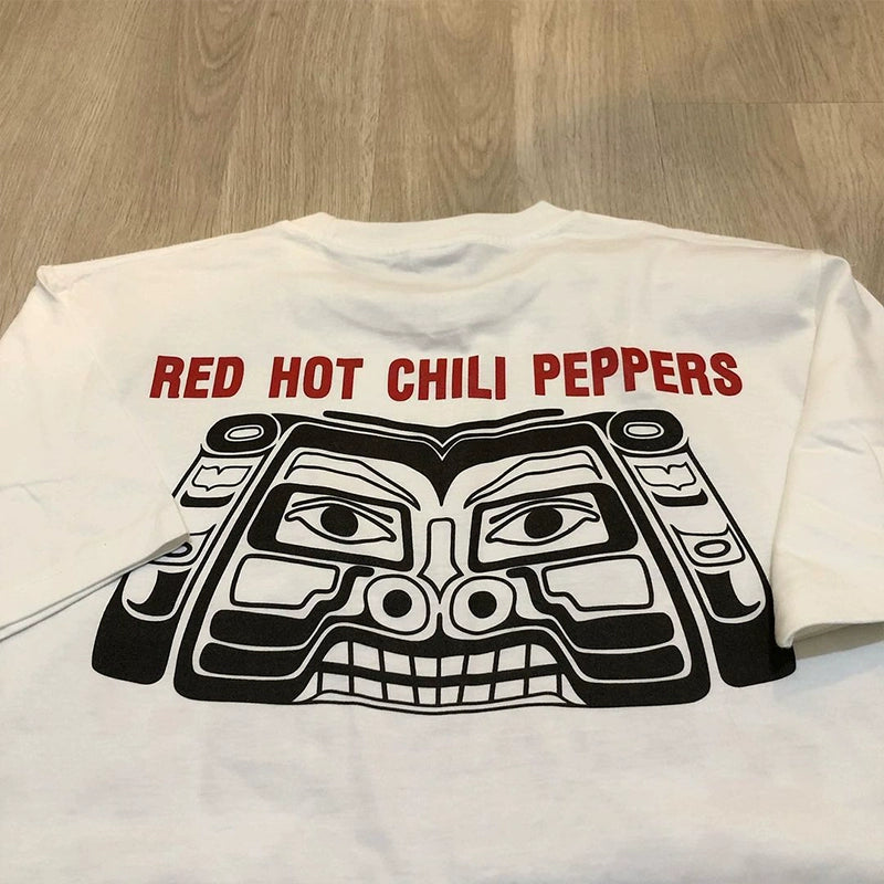 Retro Red Hot Chili Peppers Graphic T-Shirt