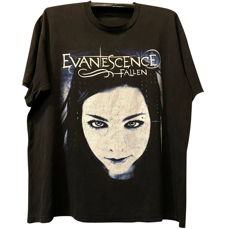 Evanescence Gothic Metal Rock Graphic T-Shirt