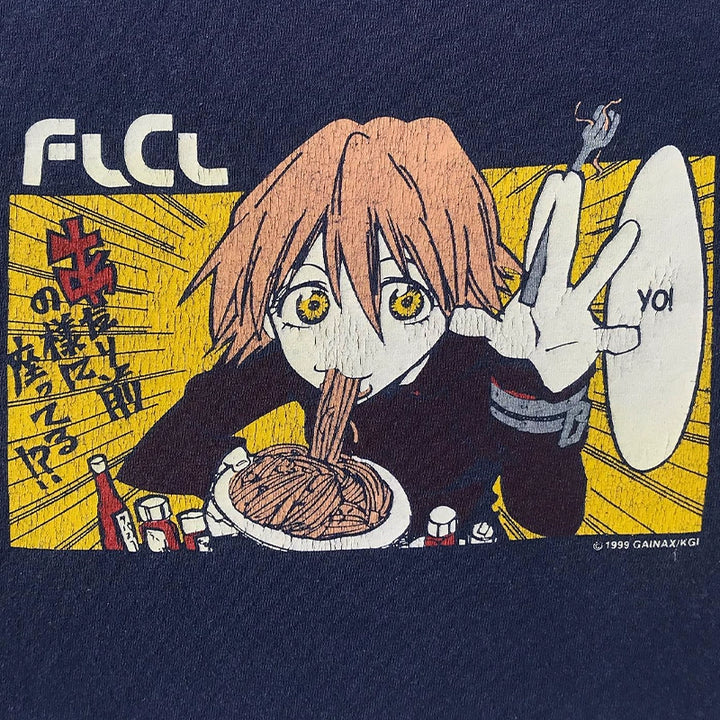 FLCL Retro Anime Short-Sleeved T-Shirt