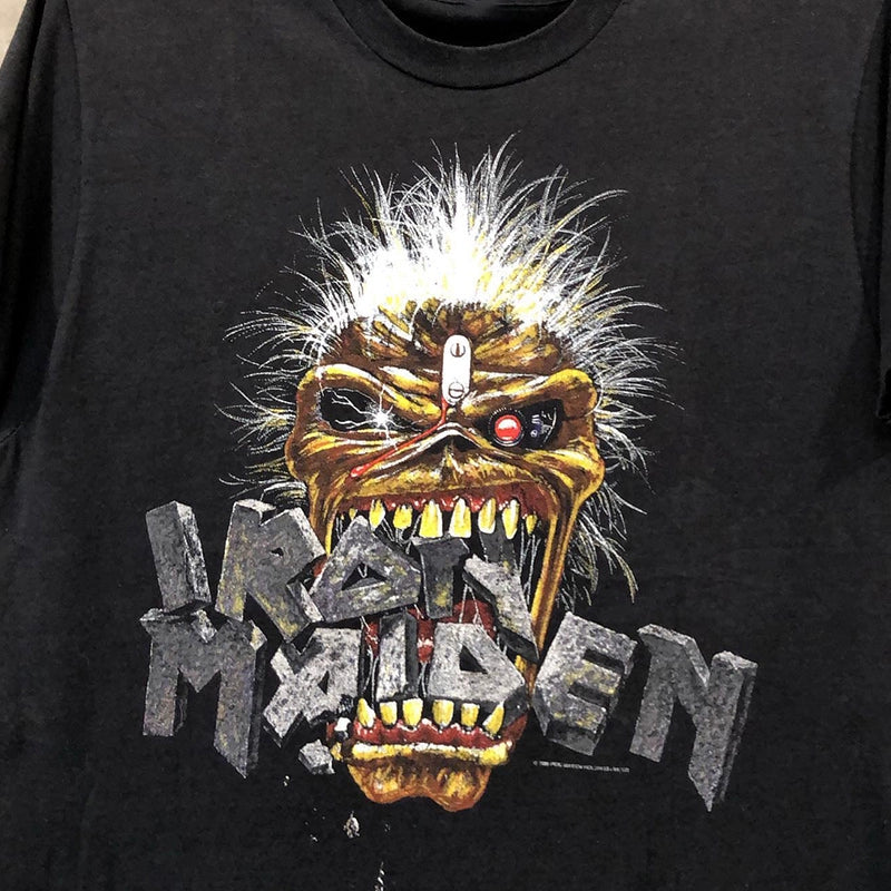 Iron Maiden Dynamic Flames Graphic T-Shirt