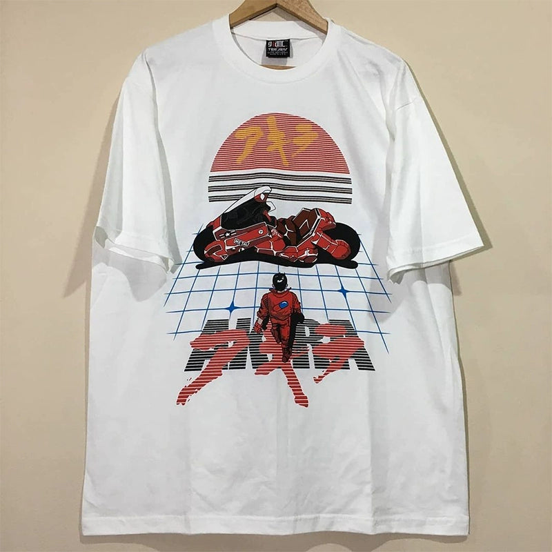 Akira Light Warrior Anime Graphic T-Shirt