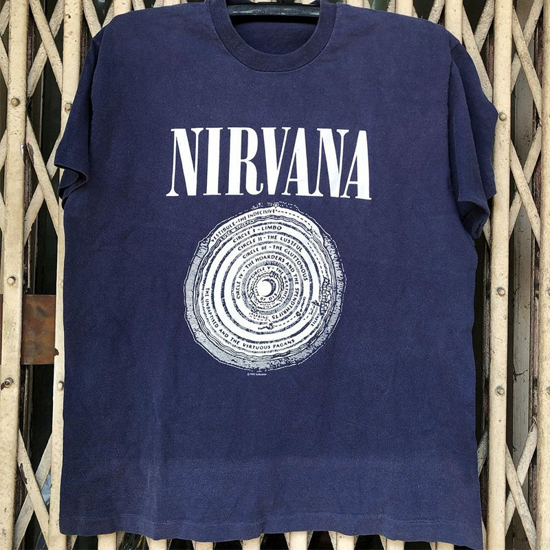 Nirvana Vintage Retro Short-Sleeved T-Shirt