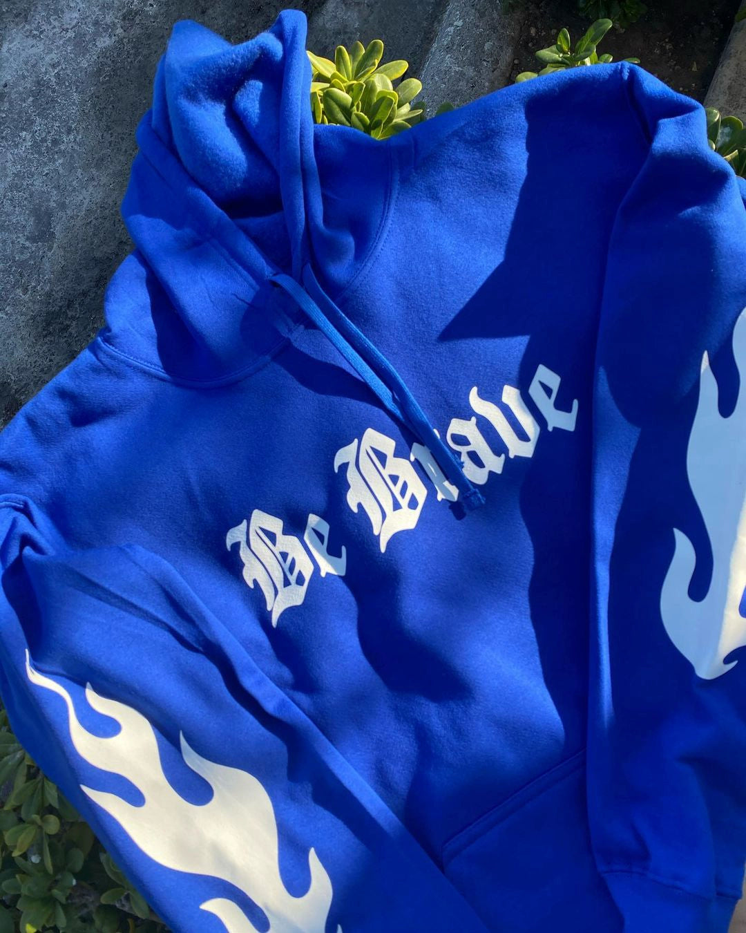 Klein Blue Hip-Hop Streetwear Hoodie