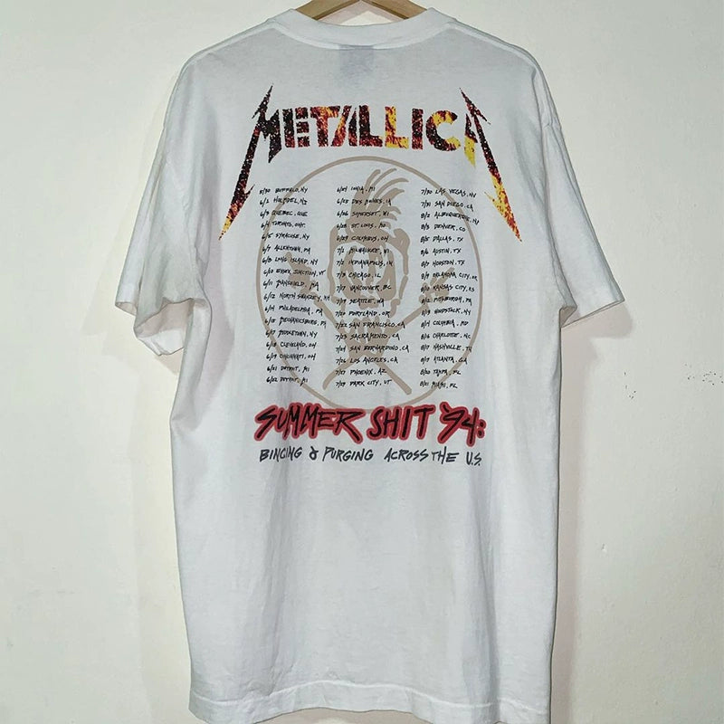 Metallica Vintage Portrait Rock Tee