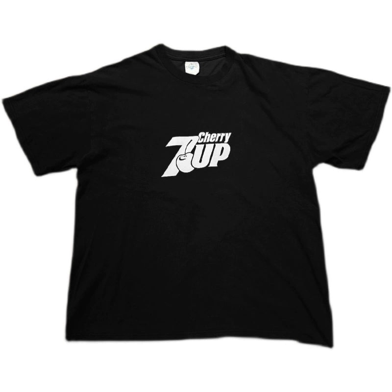 Cotton 7UP Minimalist Print T-Shirt