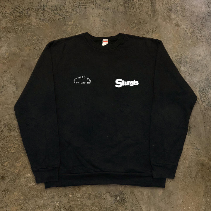 Fleece-Backed Minimalist Crewneck Sweatshirt