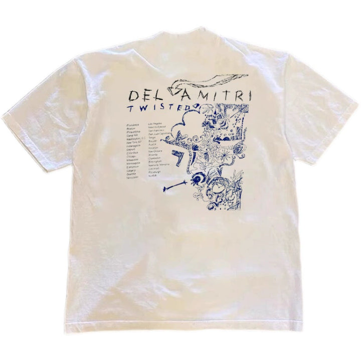 Heavy Opaque Loose Short-Sleeved T-Shirt