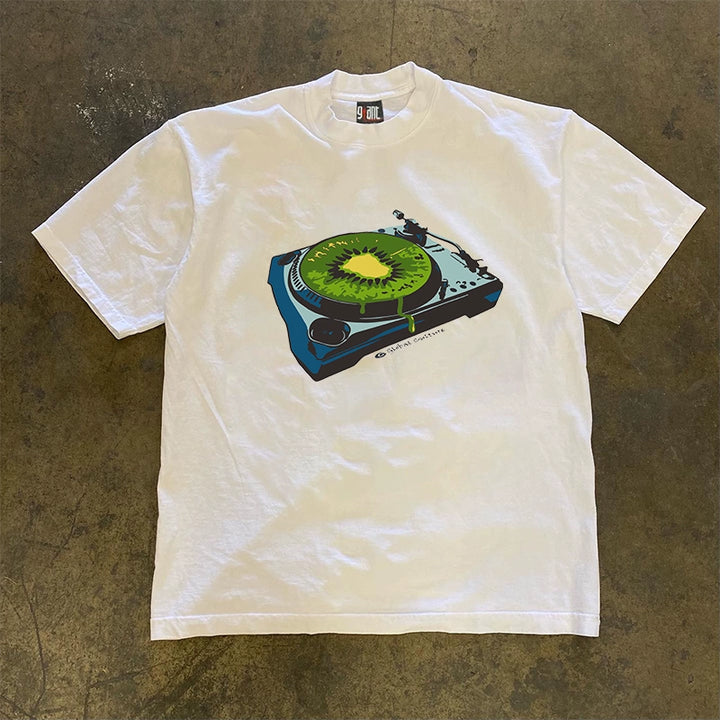 Kiwi Disc Plate Graphic Tee