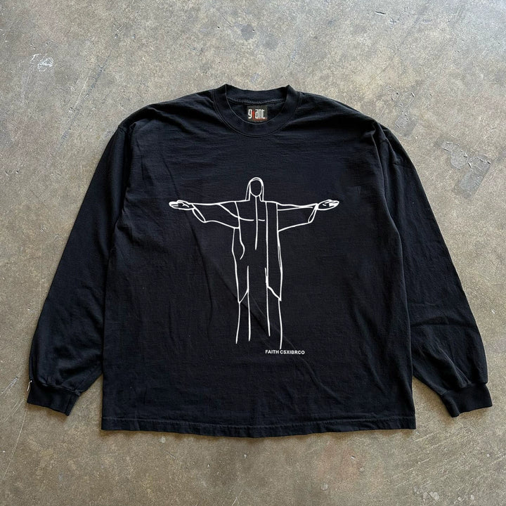 Streetwear Open Hands Long-Sleeved T-Shirt