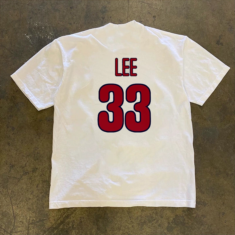 LEE 33 Artistic Summer Short-Sleeved T-Shirt