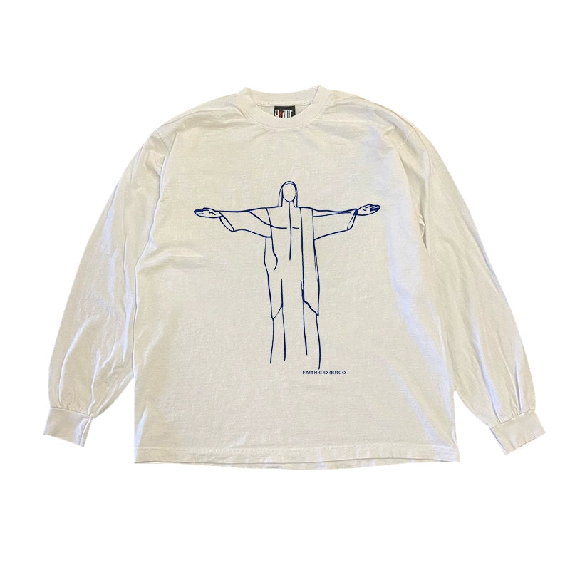 Streetwear Open Hands Long-Sleeved T-Shirt