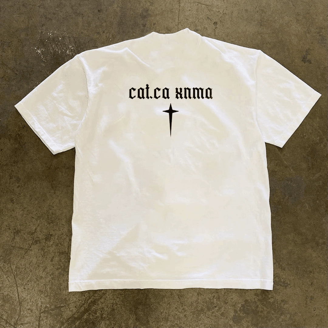 Urban Vintage Cotton Round Neck T-Shirt