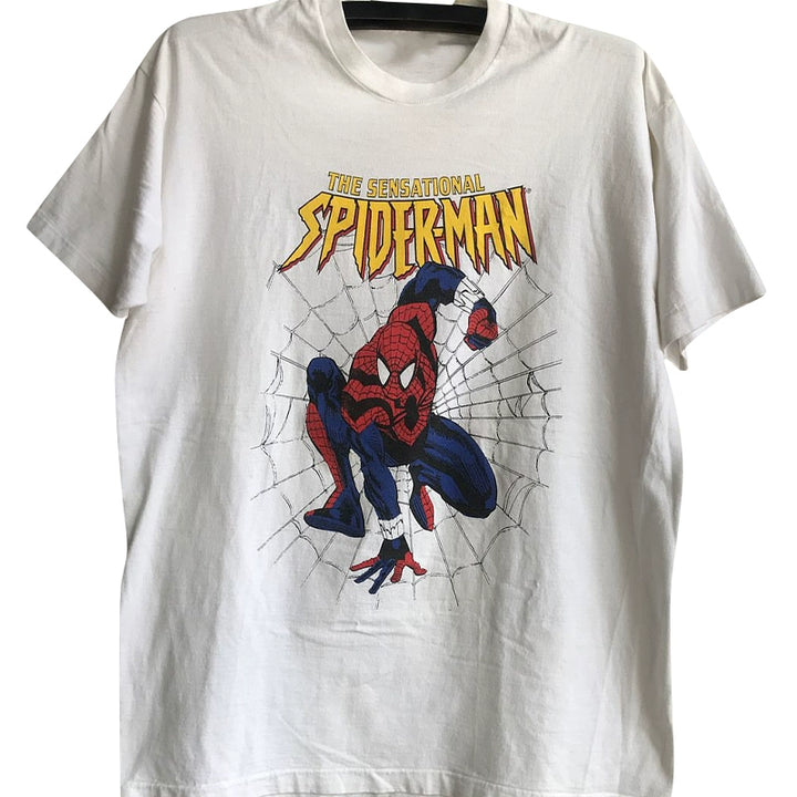 Retro Spider-Man Anime Hip Hop Tee