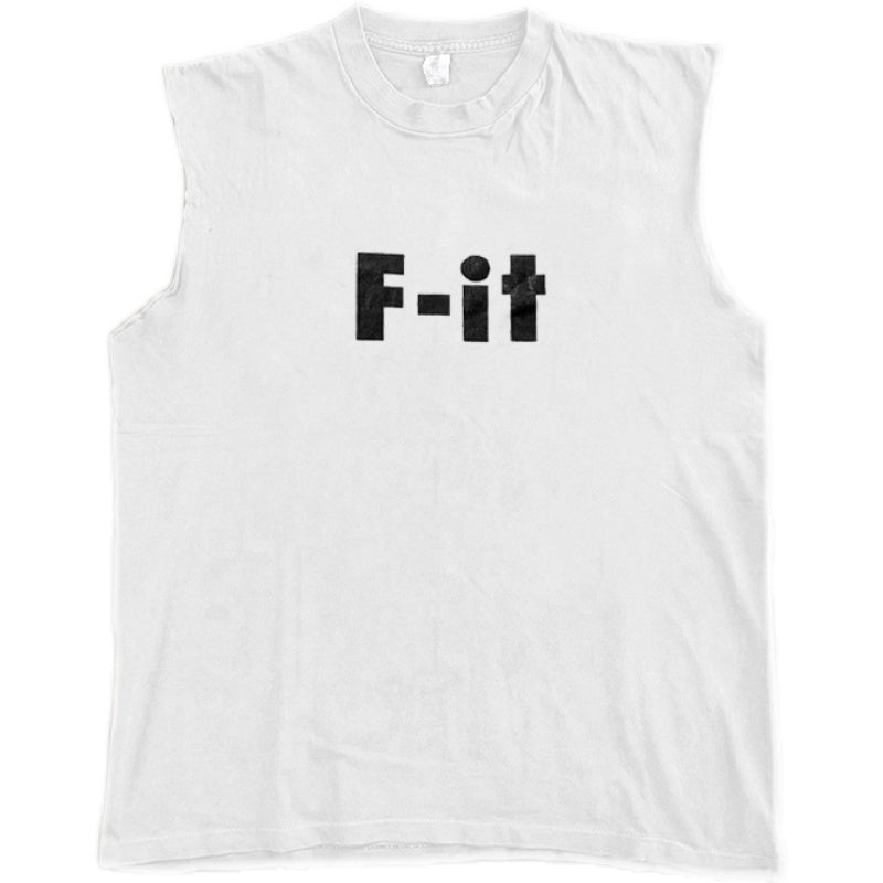 F-IT Minimalist Urban Style Sleeveless Tee