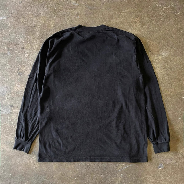 Graphic Cotton Long Sleeve T-Shirt