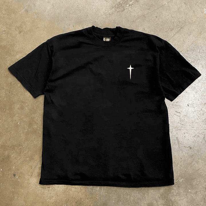 Urban Vintage Cotton Round Neck T-Shirt