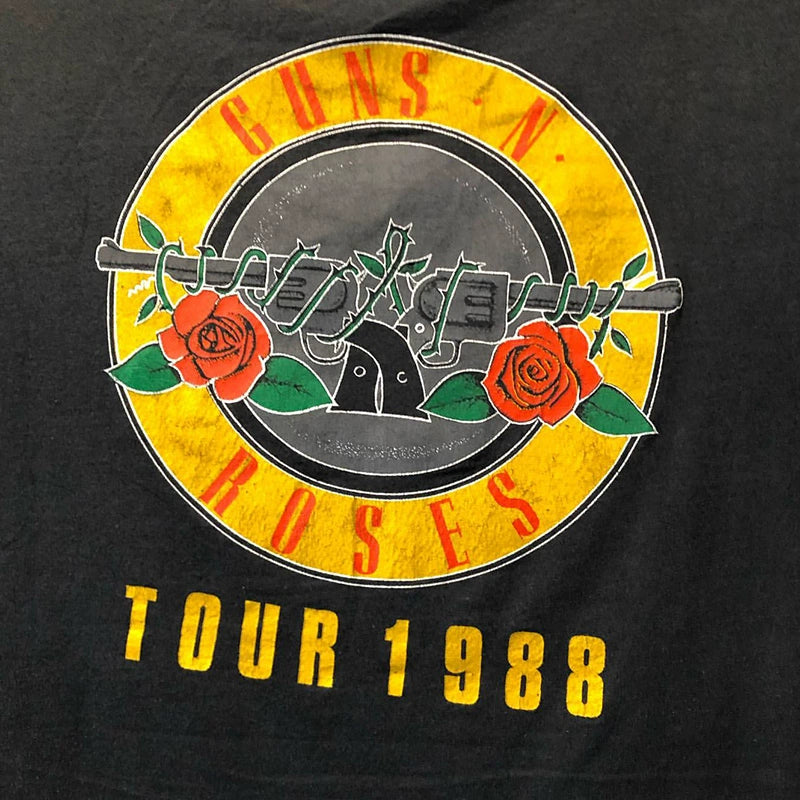 Guns N' Roses Floral Rock Portrait Tee