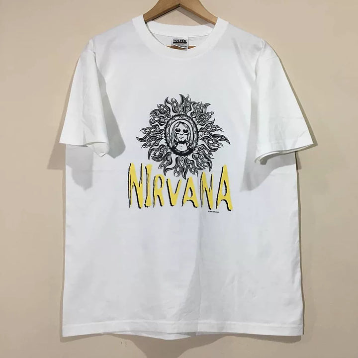 Nirvana Sun God Vintage Angel Band T-Shirt