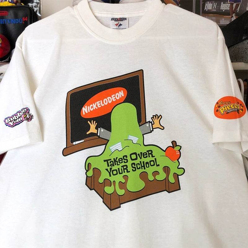 Nickelodeon Cartoon Anime Inspired Heavy Cotton T-Shirt