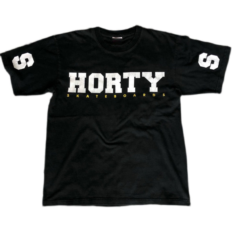 Heavyweight Cotton Black Hip-Hop T-Shirt