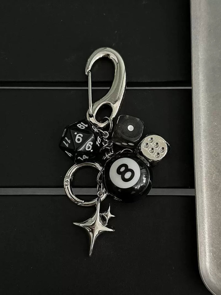 Lucky Element Pendant Key Charm