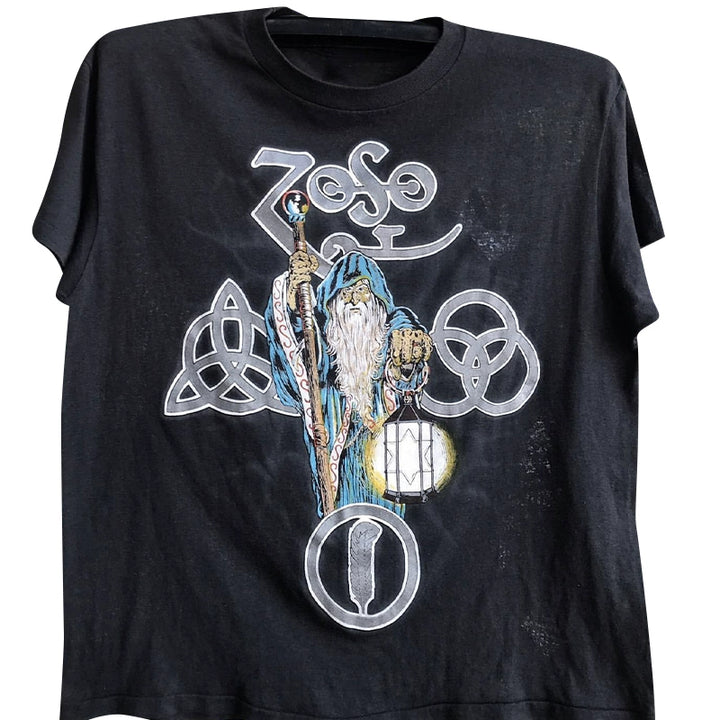 Flying Ship Tide Bomb Graphic T-Shirt by Led Zeppelin