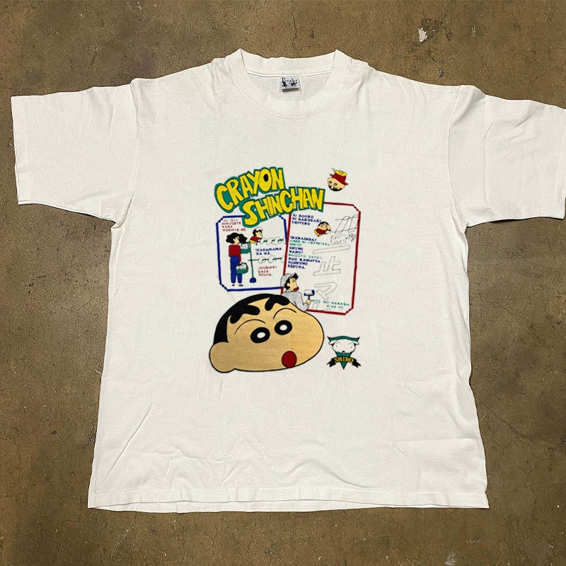 Crayon Shin-chan Cartoon Graphic Tee