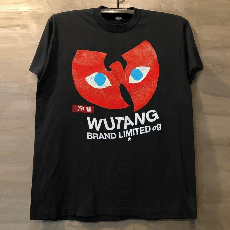 Wu-Tang Clan Retro Hip-Hop Cotton T-Shirt