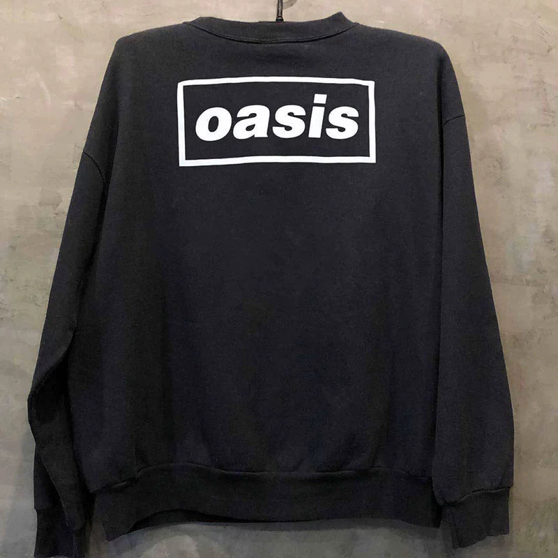 Oasis Punk Rock Vintage Crew Neck Sweatshirt