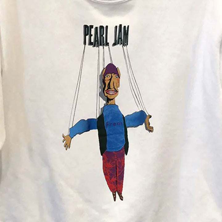 Pearl Jam Vintage Monster Puppet Long Sleeve Sweatshirt