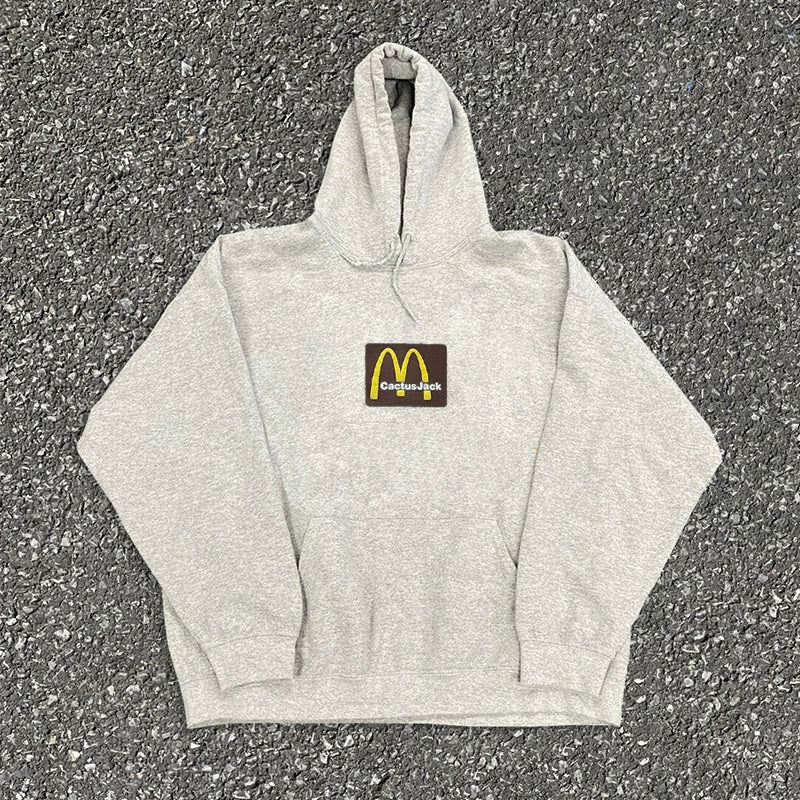 Minimalist American-Inspired Hooded Sweatshirt