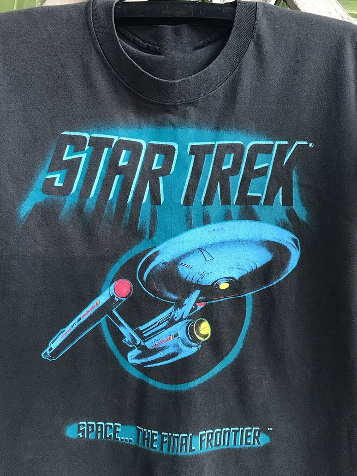 Star Trek Vintage Style Heavy Cotton T-Shirt Collection