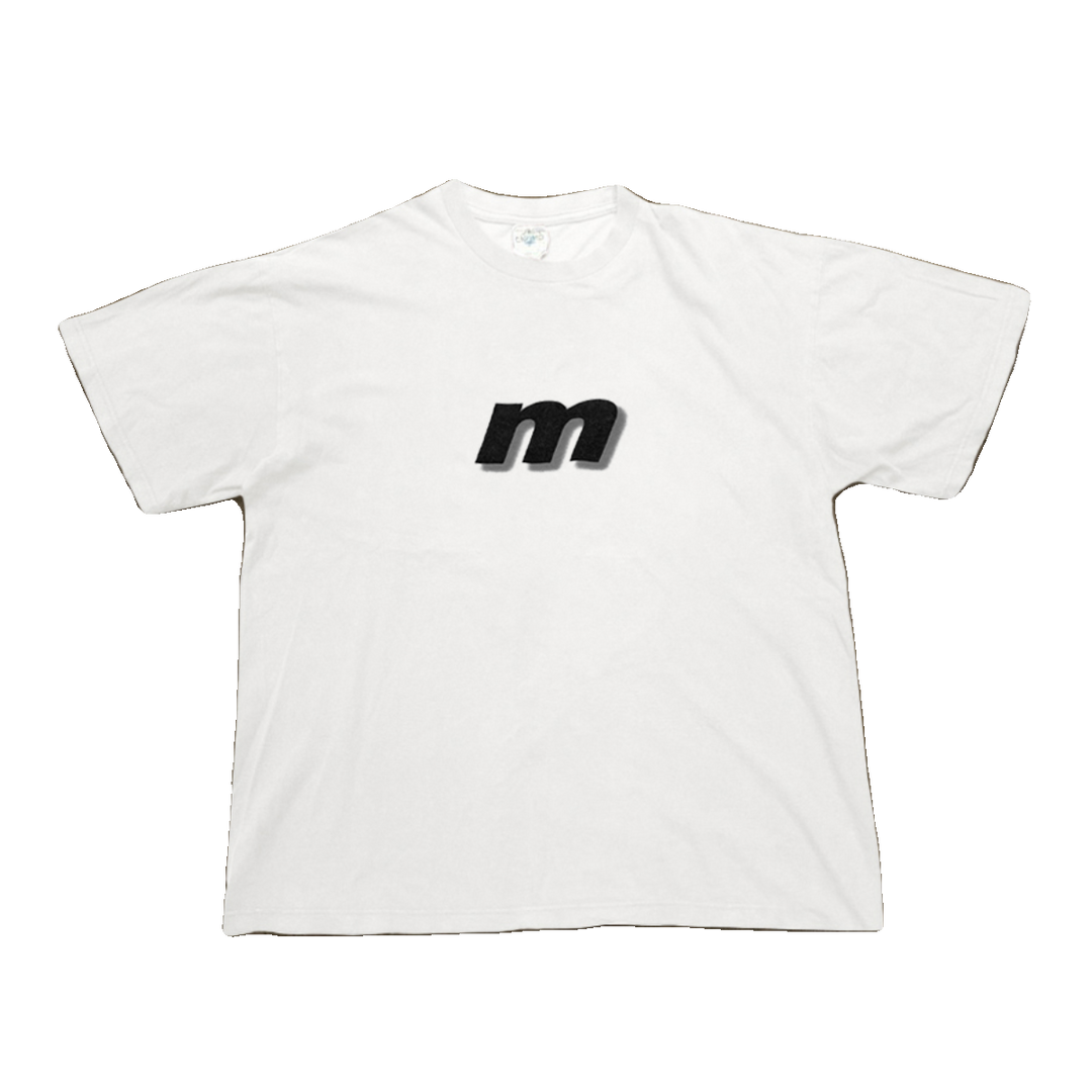 M Letter Print Digital Tee