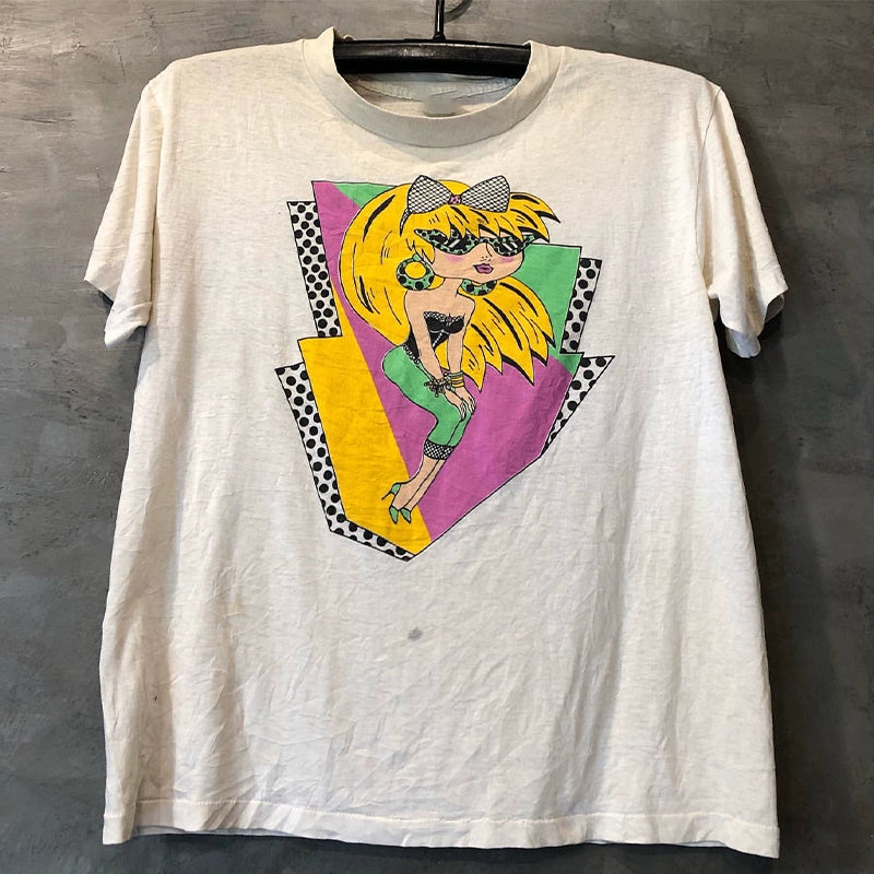 Retro Cartoon Graphic T-Shirt