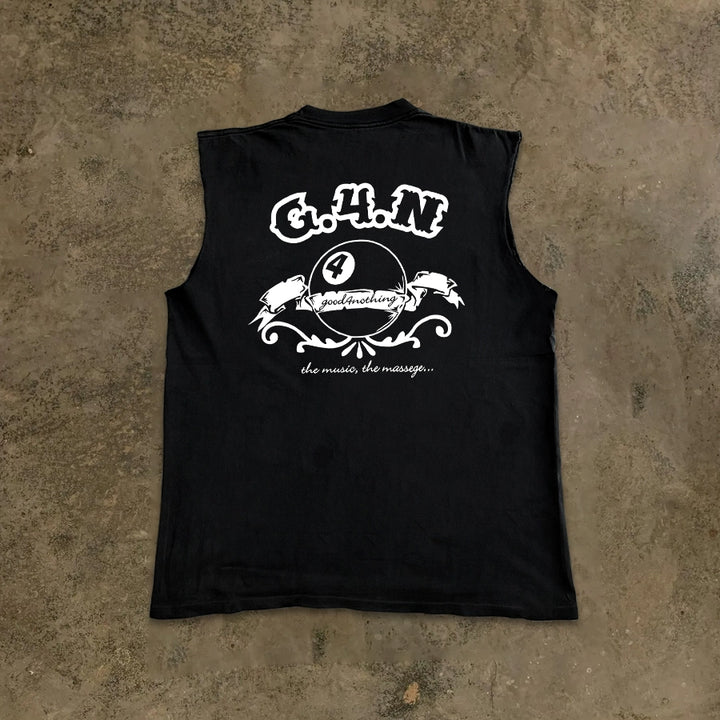 Urban Streetwear Graphic Tank Top