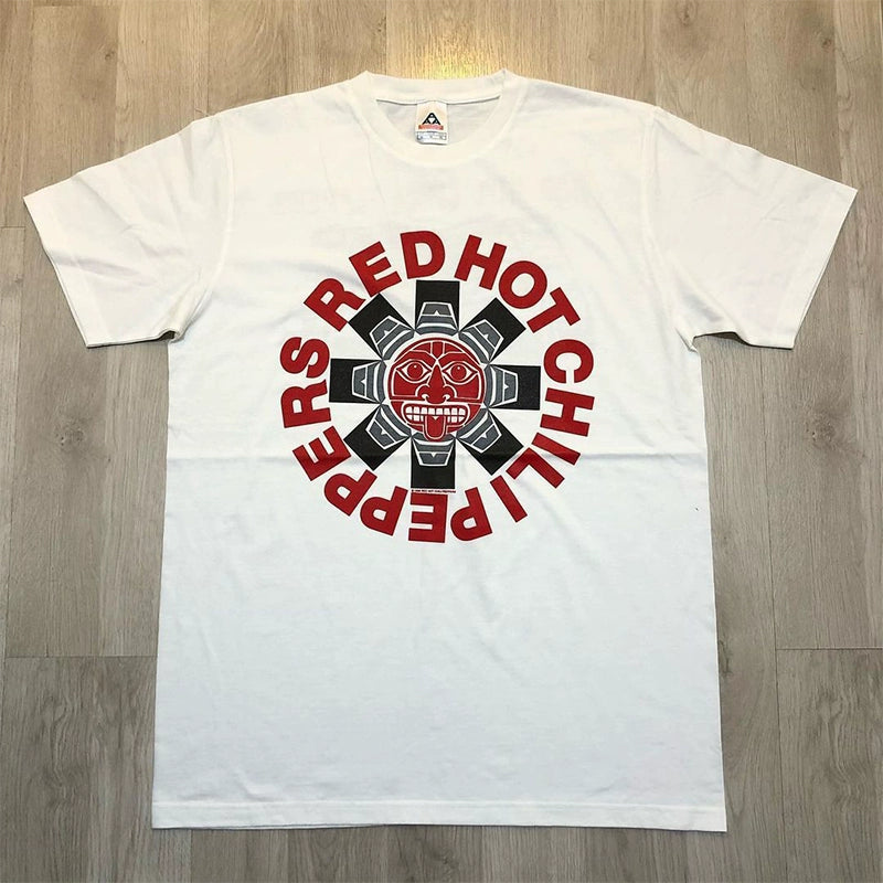 Retro Red Hot Chili Peppers Graphic T-Shirt