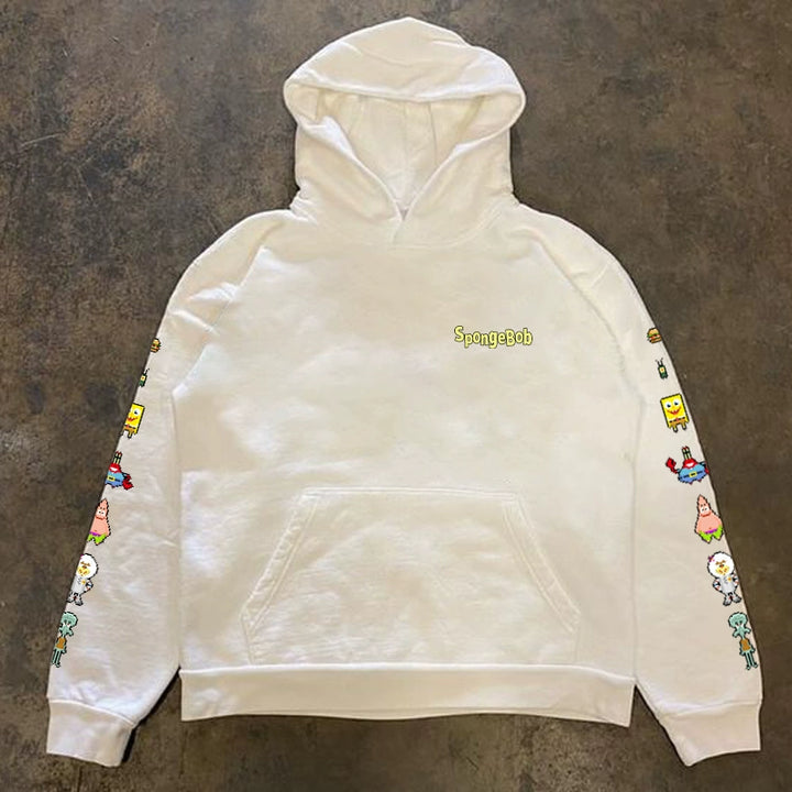 Pixel Art SpongeBob Hoodie