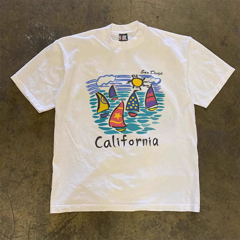 Heavyweight Waterproof Nautical Tee