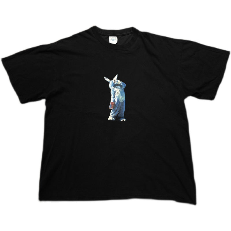 Rabbit Man Retro Vintage Loose Fit T-shirt