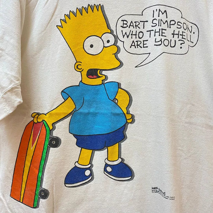 The Simpsons Street Art Cartoon T-Shirt