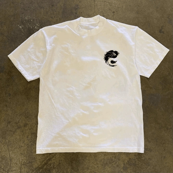 Versatile Cotton Short-Sleeved T-Shirt for Effortless Style