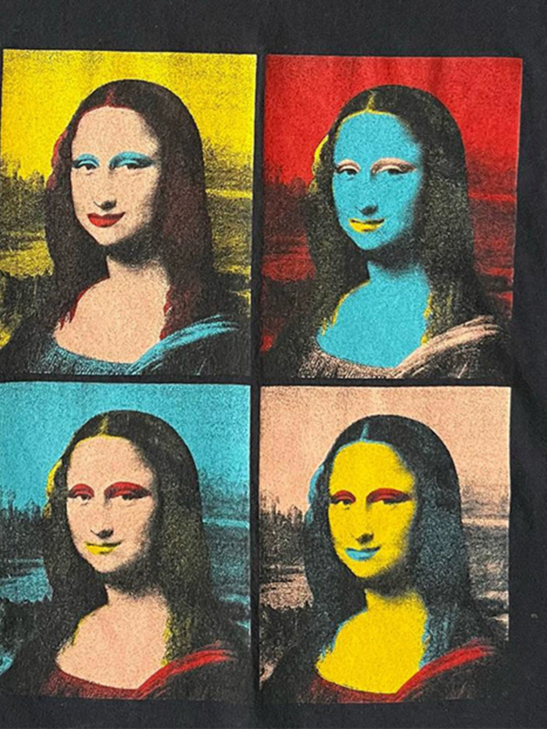 Mona Lisa Vintage-Inspired Artistic Print T-Shirt