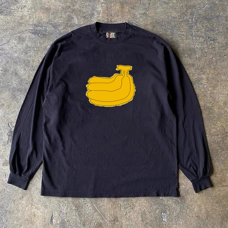 Banana Vibes Long-Sleeved Tee