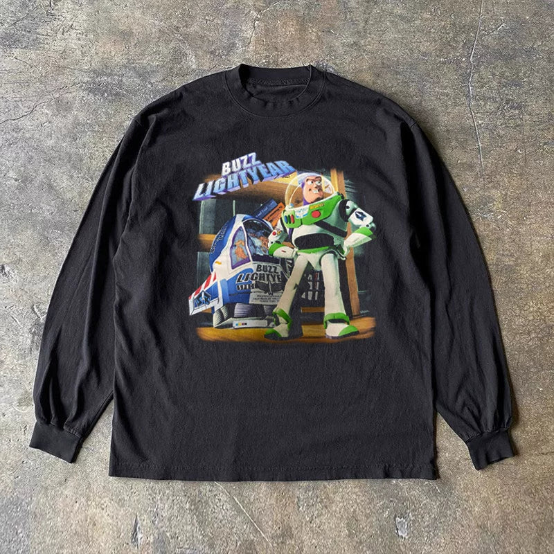 Buzz Lightyear Cotton Long Sleeve T-Shirt