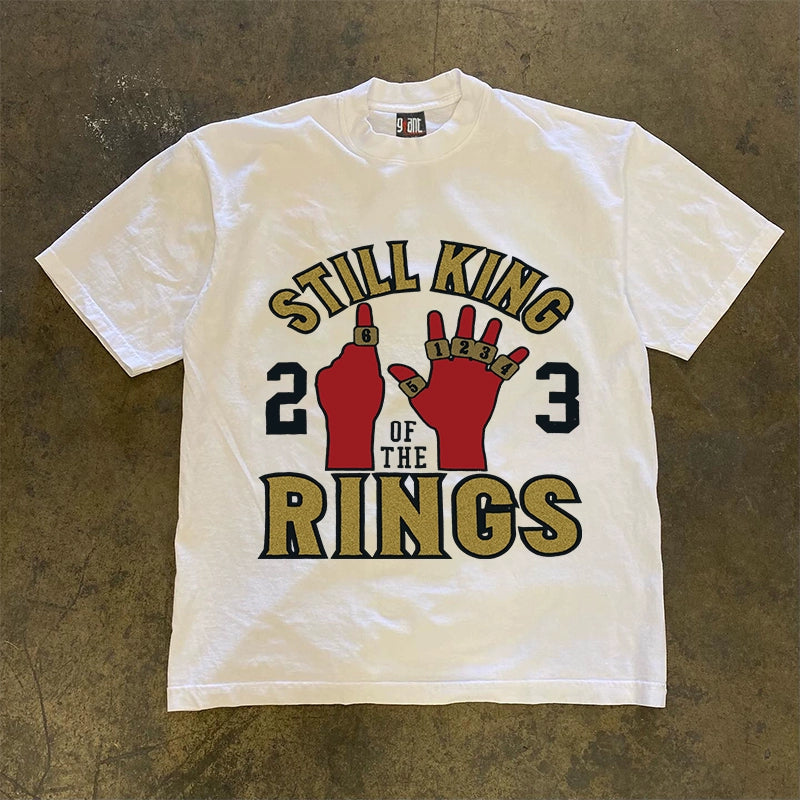 Urban Six Rings Hip-Hop T-Shirt