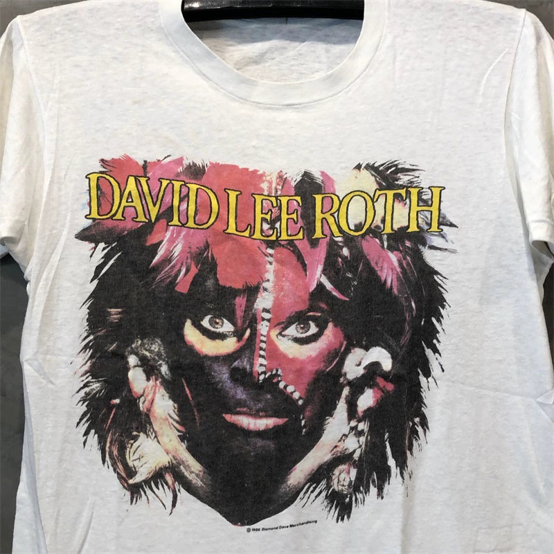 Dynamic David Lee Roth Band Portrait T-Shirt