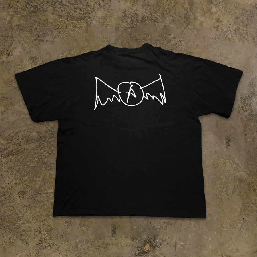 Minimalist Hand-Drawn Sketch Graphic T-Shirt