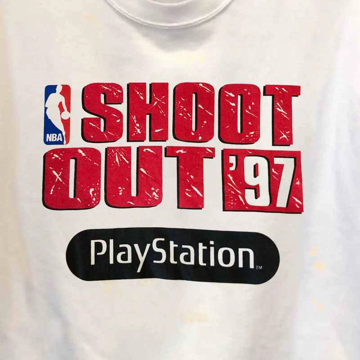 Shoot Out 97 Vintage Basketball Graphic Sweatshirt